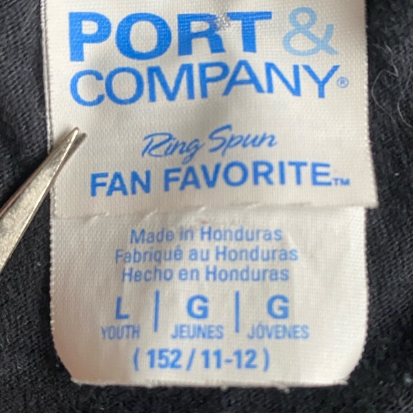 Stealing Hearts Like I Steal Pucks Hockey T-Shirt, Size Youth Large - Picture 4 of 4